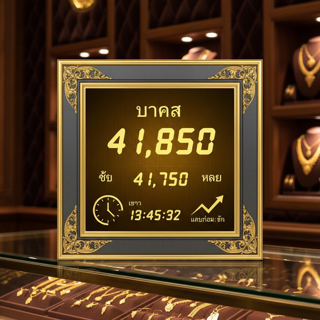 ราคาทองคำวันนี้: ขึ้นเล็กน้อย แต่มีนัยยะสำคัญ