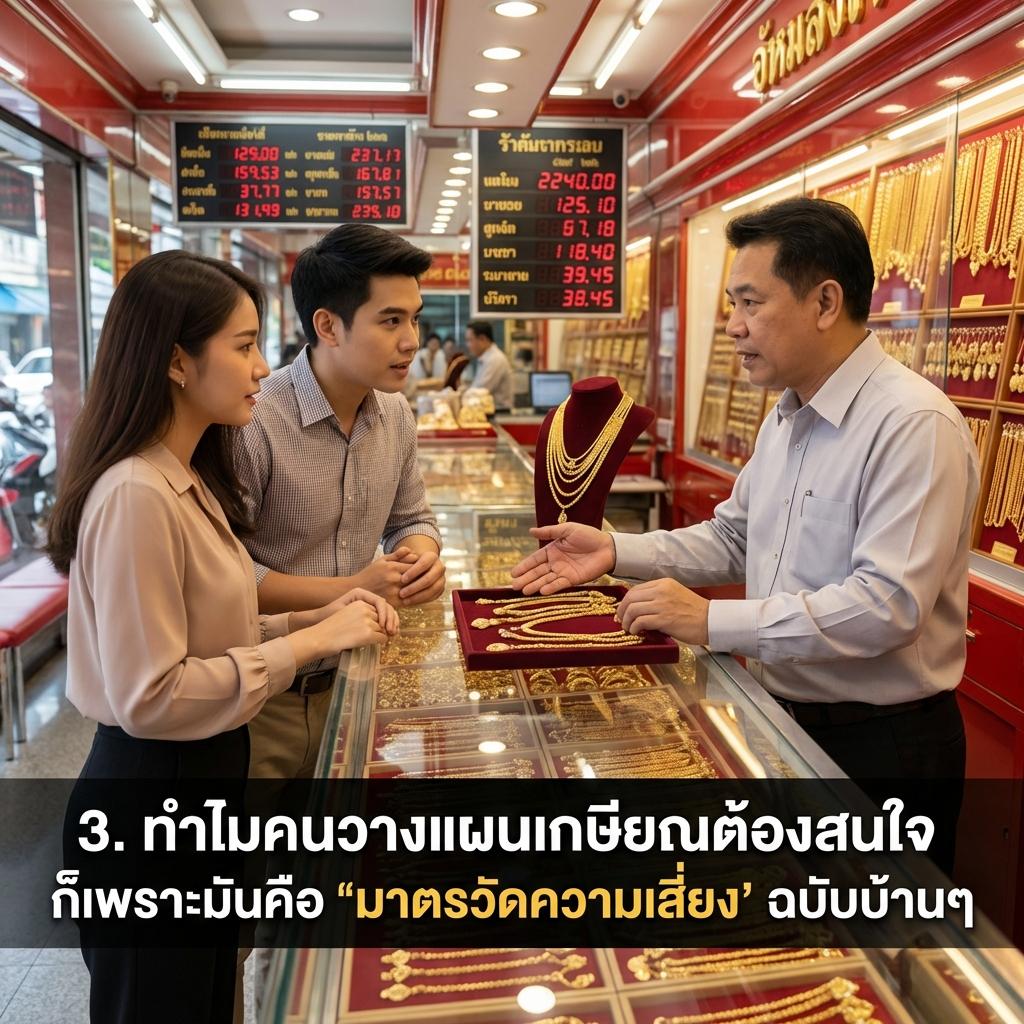 3. ทำไมคนวางแผนเกษียณต้องสนใจ ก็เพราะมันคือ 'มาตรวัดความเสี่ยง' ฉบับบ้านๆ
