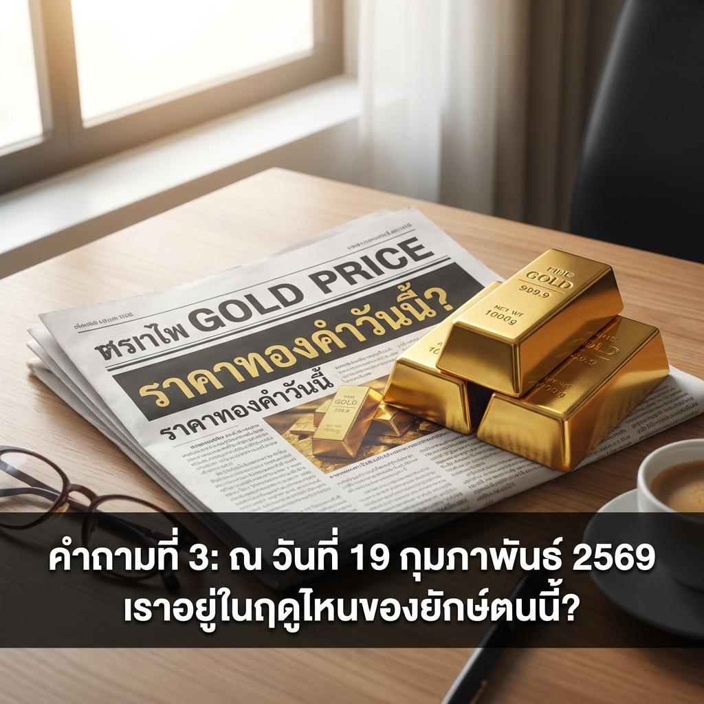 คำถามที่ 3: ณ วันที่ 19 กุมภาพันธ์ 2569 เราอยู่ในฤดูไหนของยักษ์ตนนี้?