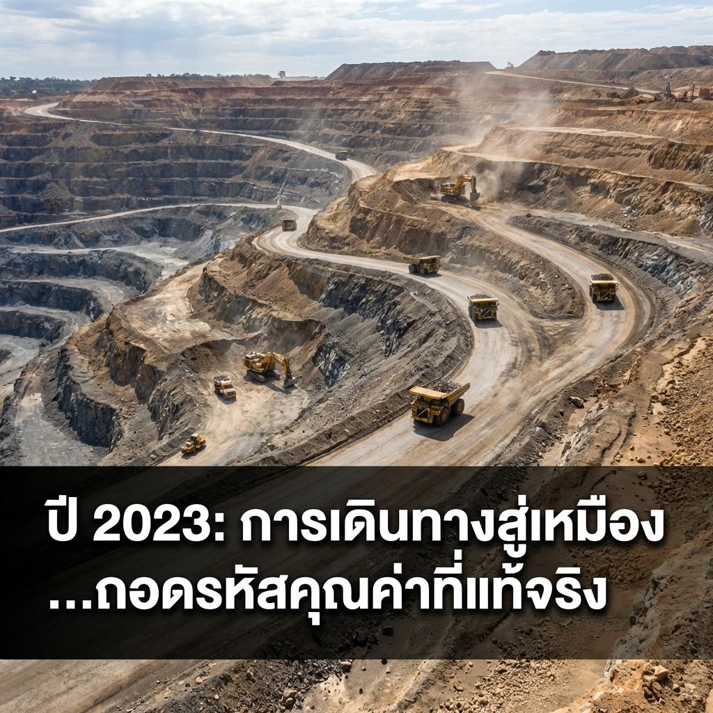 ปี 2023: การเดินทางสู่เหมือง...ถอดรหัสคุณค่าที่แท้จริง