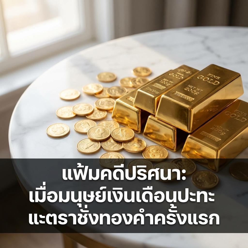 แฟ้มคดีปริศนา: เมื่อมนุษย์เงินเดือนปะทะตราชั่งทองคำครั้งแรก