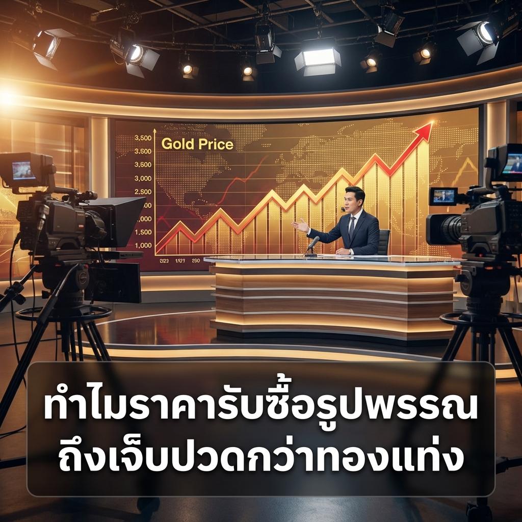 ทำไมราคารับซื้อรูปพรรณถึงเจ็บปวดกว่าทองแท่ง