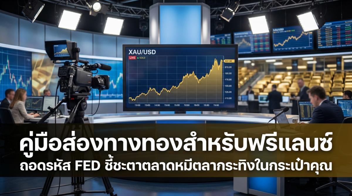 คู่มือส่องทางทองสำหรับฟรีแลนซ์ ถอดรหัส FED ชี้ชะตาตลาดหมีตลาดกระทิงในกระเป๋าคุณ