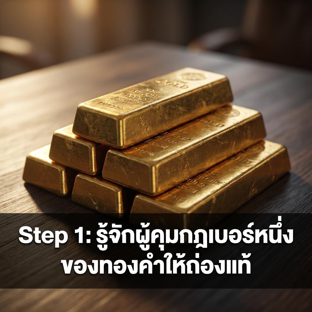 Step 1: รู้จักผู้คุมกฎเบอร์หนึ่งของทองคำให้ถ่องแท้