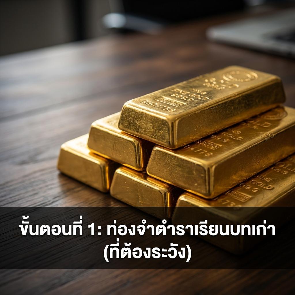 ขั้นตอนที่ 1: ท่องจำตำราเรียนบทเก่า (ที่ต้องระวัง)