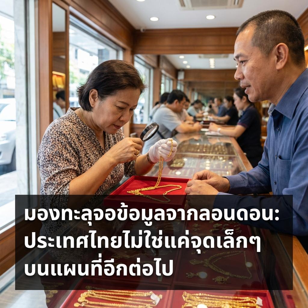 มองทะลุจอข้อมูลจากลอนดอน: ประเทศไทยไม่ใช่แค่จุดเล็กๆ บนแผนที่อีกต่อไป