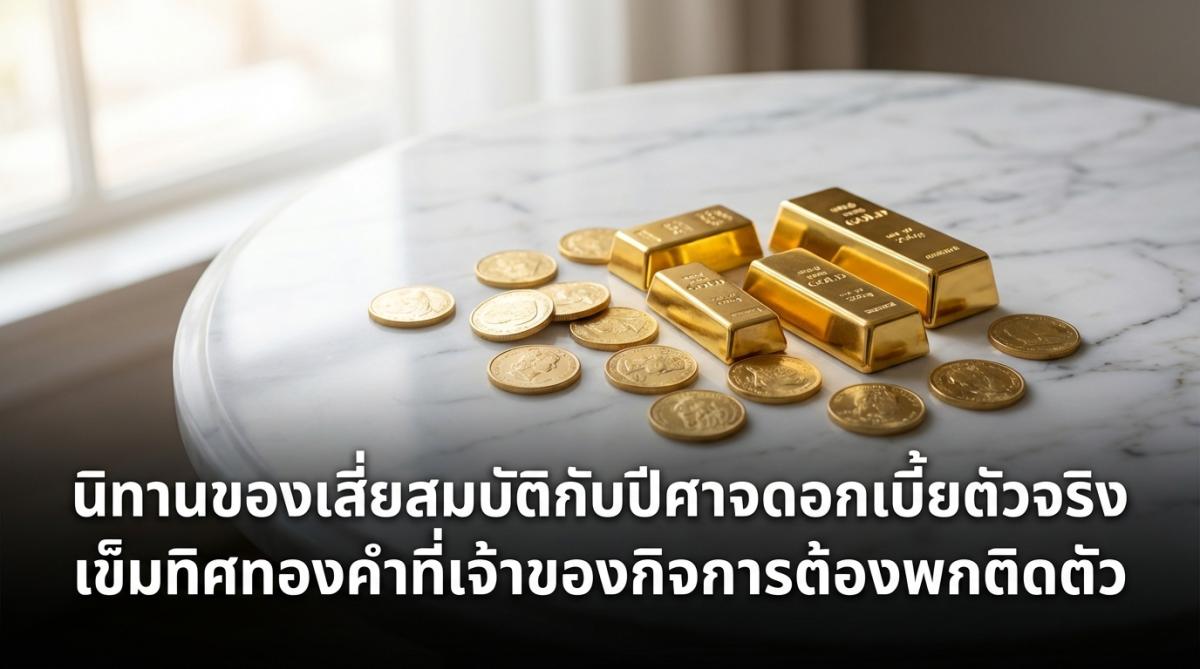 นิทานของเสี่ยสมบัติกับปีศาจดอกเบี้ยตัวจริง เข็มทิศทองคำที่เจ้าของกิจการต้องพกติดตัว