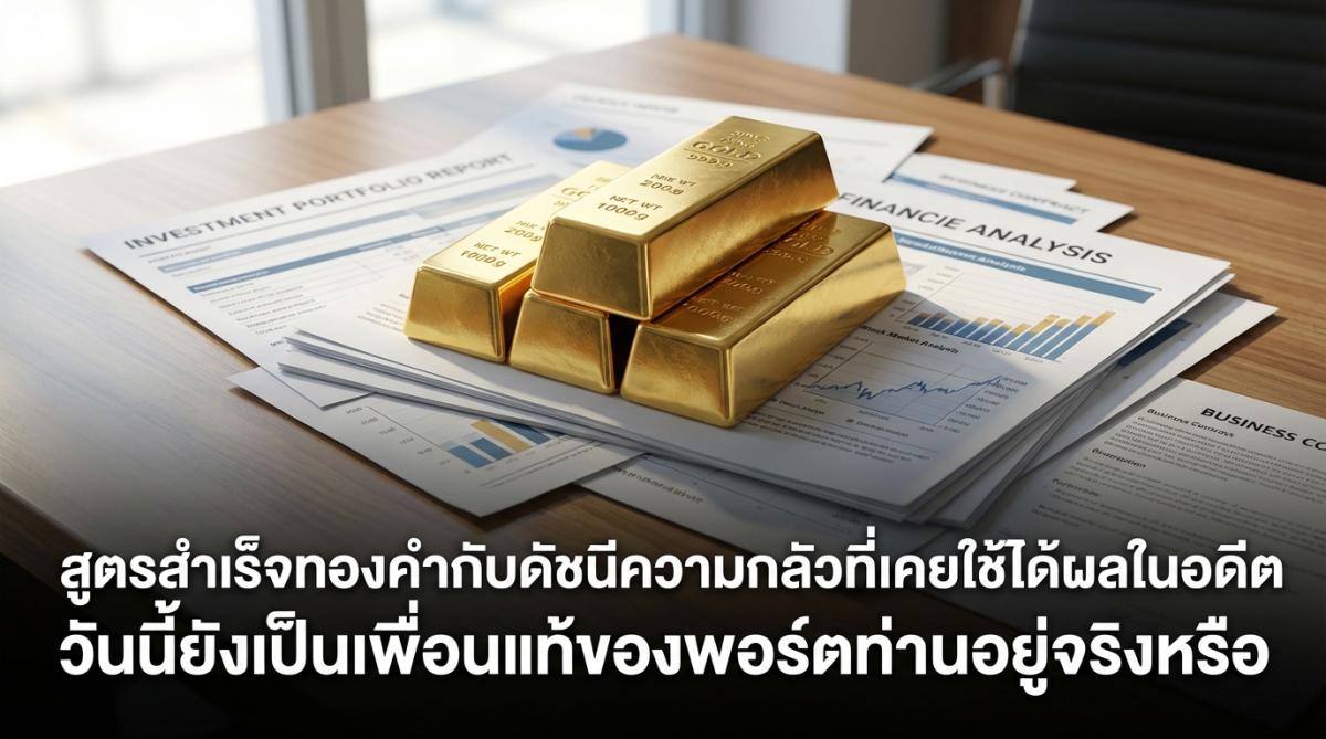 สูตรสำเร็จทองคำกับดัชนีความกลัวที่เคยใช้ได้ผลในอดีต วันนี้ยังเป็นเพื่อนแท้ของพอร์ตท่านอยู่จริงหรือ