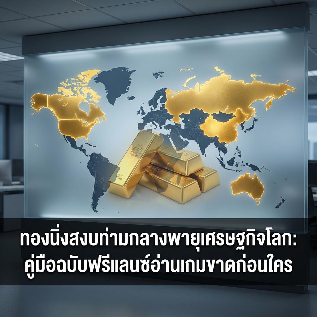 ทองนิ่งสงบท่ามกลางพายุเศรษฐกิจโลก: คู่มือฉบับฟรีแลนซ์อ่านเกมขาดก่อนใคร