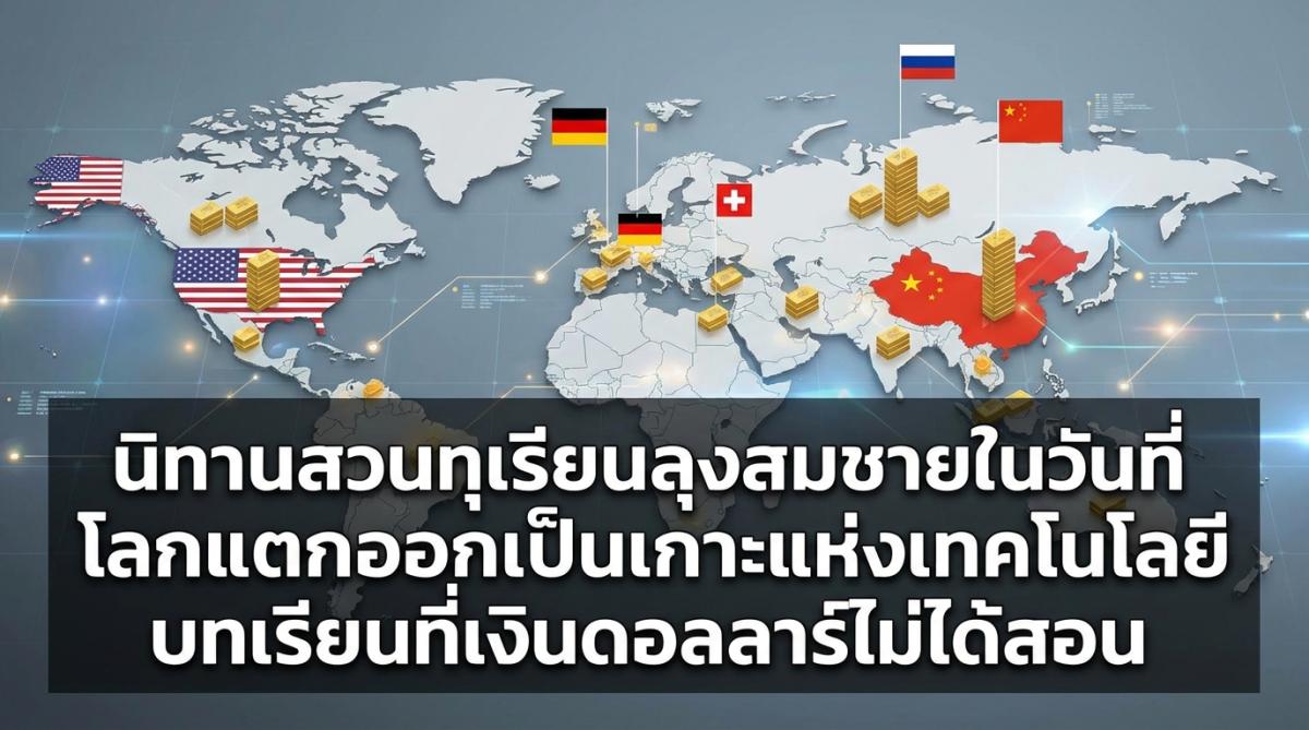 นิทานสวนทุเรียนลุงสมชายในวันที่โลกแตกออกเป็นเกาะแห่งเทคโนโลยี บทเรียนที่เงินดอลลาร์ไม่ได้สอน