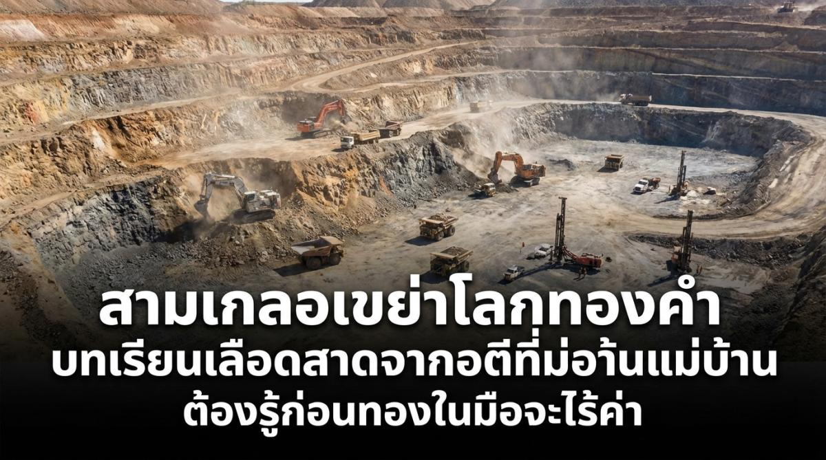 สามเกลอเขย่าโลกทองคำ บทเรียนเลือดสาดจากอดีตที่พ่อบ้านแม่บ้านต้องรู้ก่อนทองในมือจะไร้ค่า
