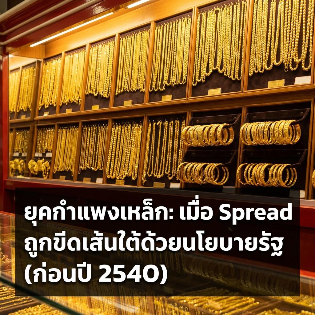 ยุคกำแพงเหล็ก: เมื่อ Spread ถูกขีดเส้นใต้ด้วยนโยบายรัฐ (ก่อนปี 2540)