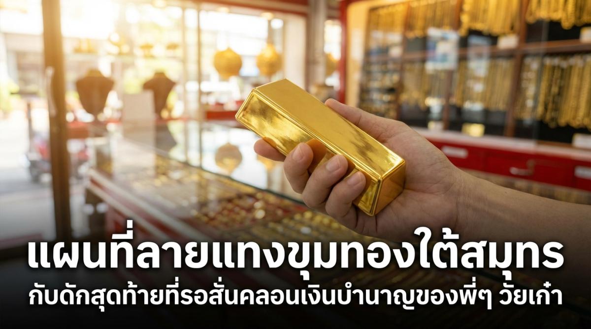 แผนที่ลายแทงขุมทองใต้สมุทร กับดักสุดท้ายที่รอสั่นคลอนเงินบำนาญของพี่ๆ วัยเก๋า