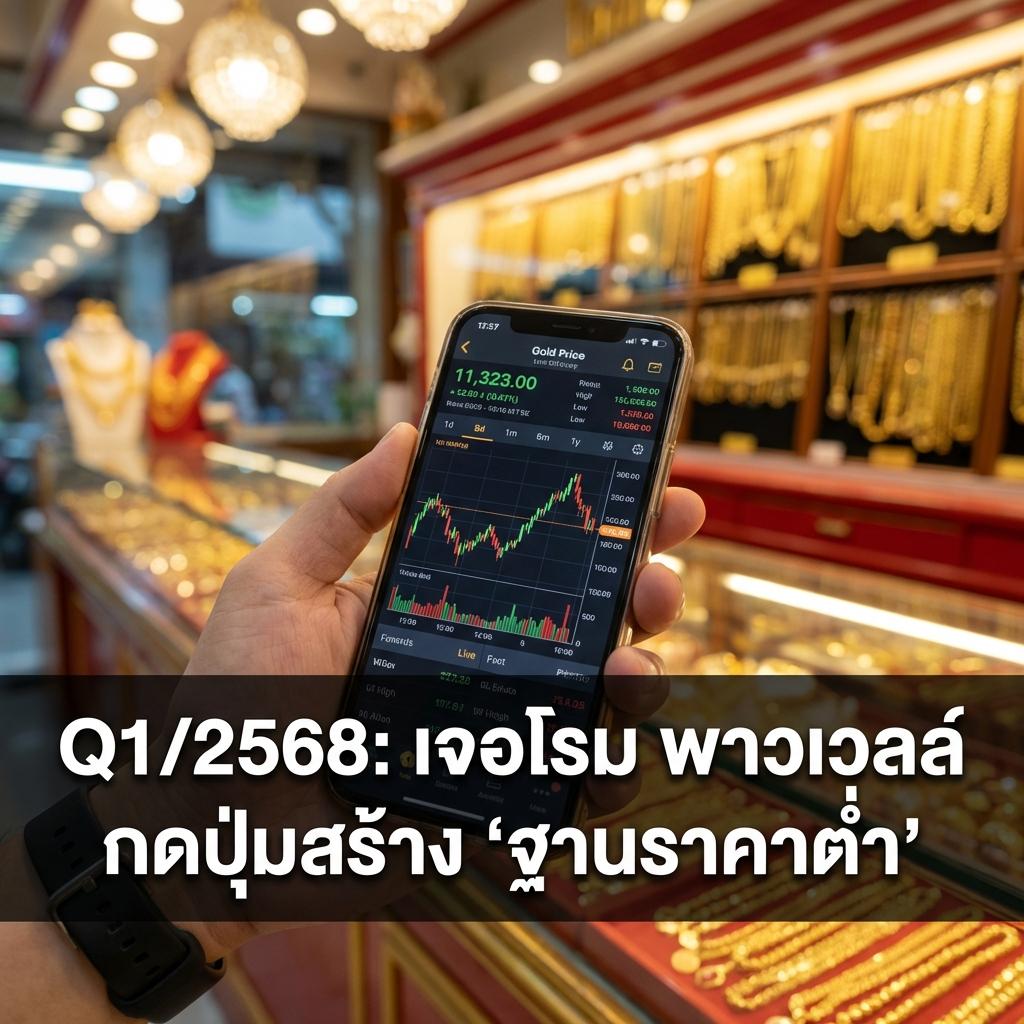 Q1/2568: เจอโรม พาวเวลล์ กดปุ่มสร้าง 'ฐานราคาต่ำ'