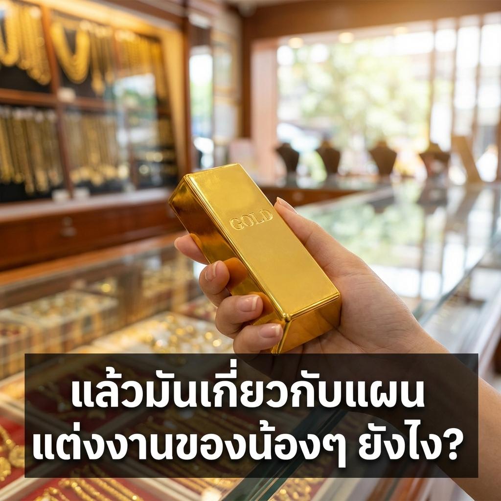แล้วมันเกี่ยวกับแผนแต่งงานของน้องๆ ยังไง?